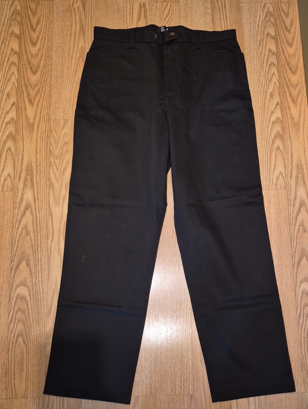 Guess Men's Black Dress Pants - Straight Fit